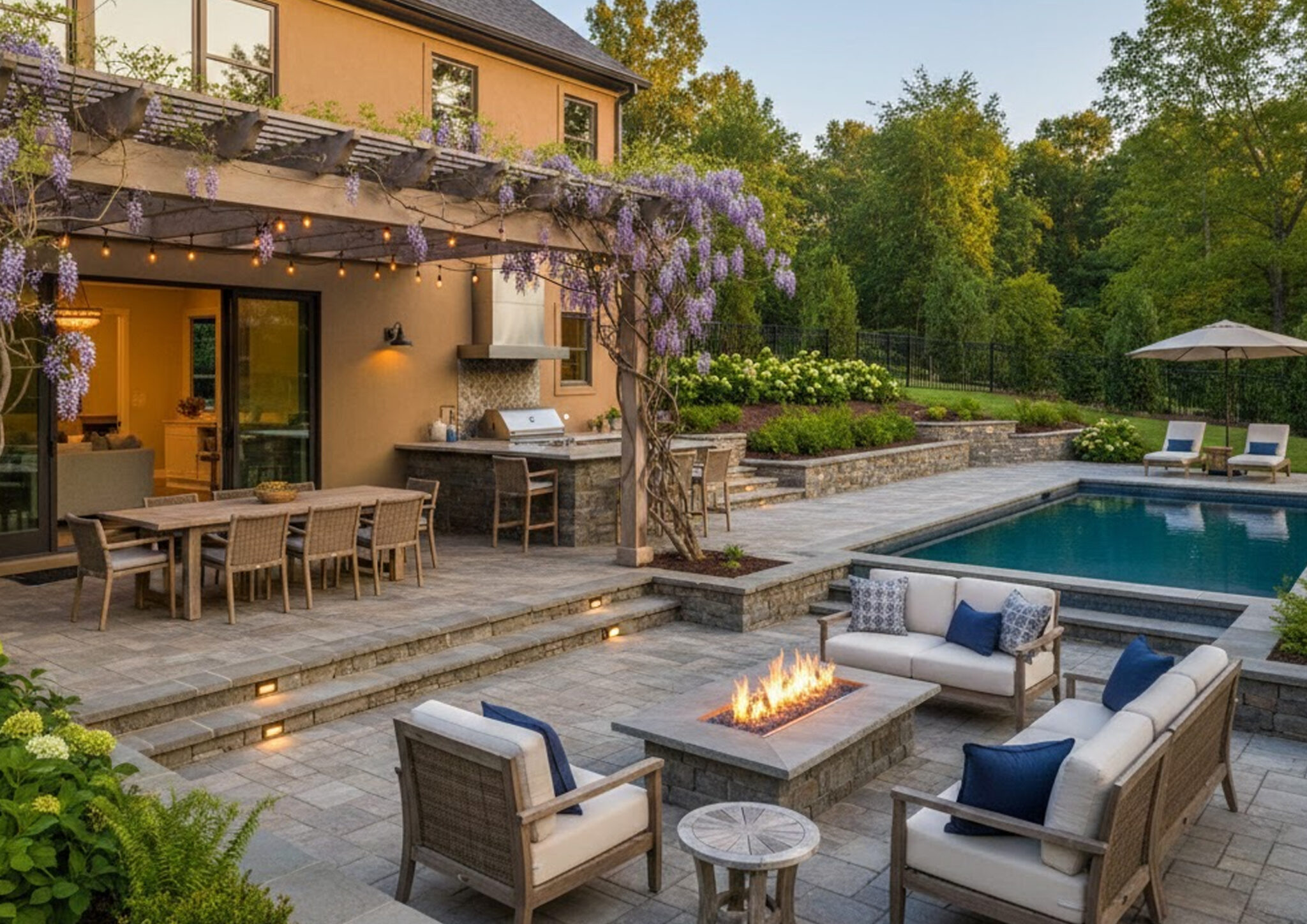 Outdoor Patio Layout Ideas Commerce | Design & Planning Guide